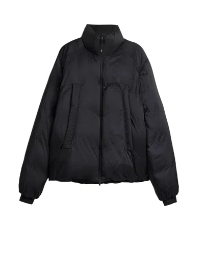 Y-3 Puff Recycled Nylon Down Jacket In Blue