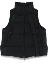 Y-3 Puffer Gilet In Black