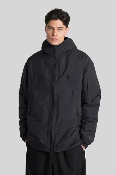 Y-3 PUFFER IN BLACK POLYAMIDE