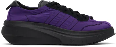 Y-3 Purple & Black Subaya Sneakers In Violet