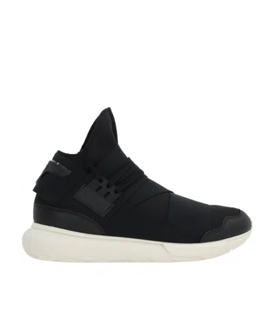 Y-3 Qasa Mid-top Sneakers In Black