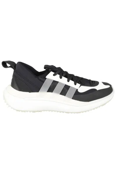 Y-3 QISAN COZY V2 LOW-PROFILE BLACK/WHITE SNEAKERS