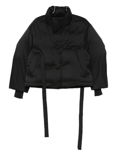 Y-3 Quilted Puffer Jacket In Black