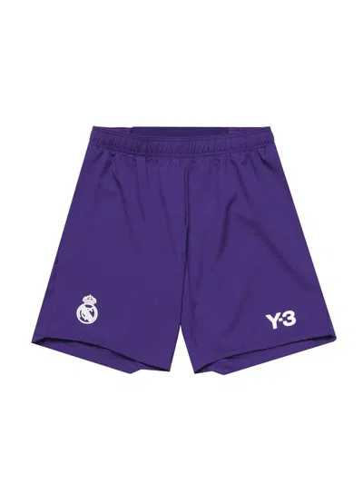 Y-3 Real Madrid 23/24 Fourth Authentic Shorts Shorts In Violet