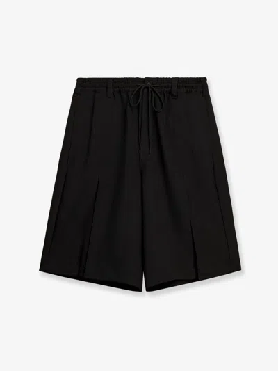 Y-3 Recycled Polyester Bermuda Shorts In Blue