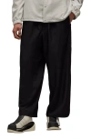 Y-3 Black Nyl Sweatpants In Black