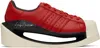 Y-3 Gendo Superstar Sneakers In Betsca/black