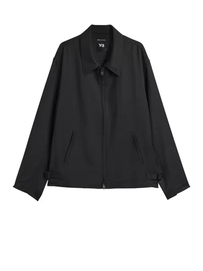 Y-3 REF W BLOUSON POLYESTER AND WOOL JACKET