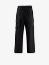 Y-3 Ref Wo Cargo Pn Recycled Polyester And Wool Trousers In Black