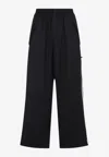 Y-3 Refined Pants In Wool Blend In Black