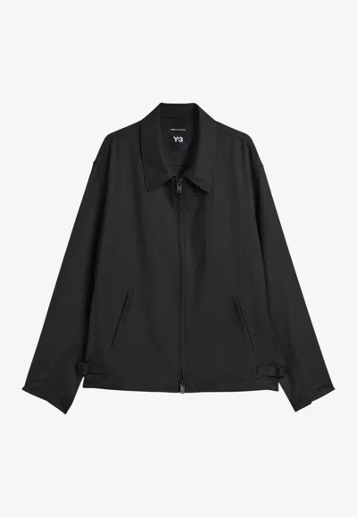 Y-3 REFINED WOOL SHIRT JACKET