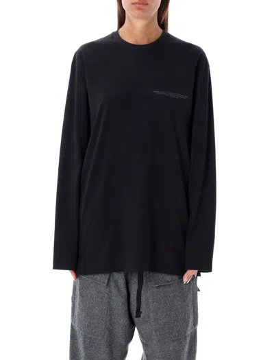 Y-3 Reflective Logo T-shirt In Black