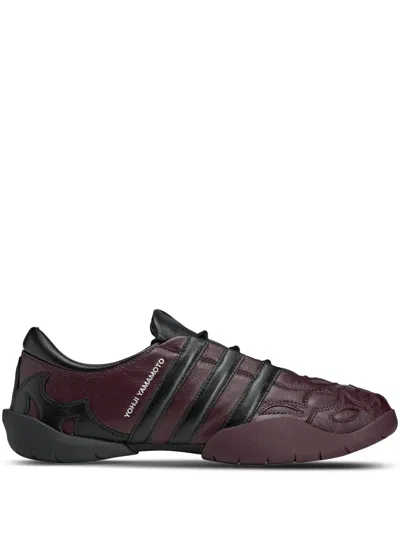 Y-3 Regu 2002 Leather Sneakers In Purple