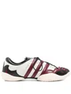 Y-3 Regu 2002 Leather Sneakers In White