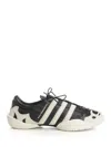 Y-3 Leather Trainers In White