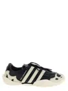 Y-3 Leather Trainers In Multi