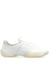 Y-3 Y 3 Regu Leather Sneakers In White