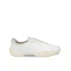 Y-3 Y 3 Regu Leather Sneakers In White