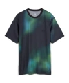 Y-3 Man Regular Aop Tee In Black