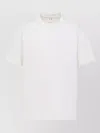 Y-3 Regular Fit Crew Neck Short Sleeve T-shirt In White