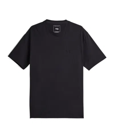 Y-3 Regular Short Sleeve T-shirt In Black