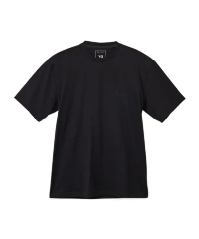 Y-3 M Wo Ss Tee In Black