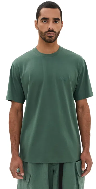 Y-3 Regular Tee Green Oxide
