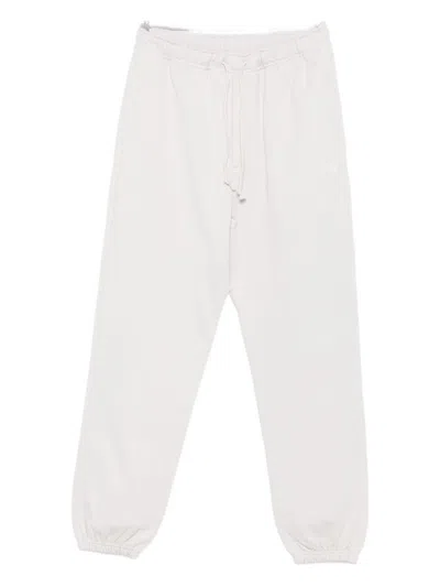 Y-3 RELAXED BEIGE TROUSERS WITH ELASTIC WAISTBAND