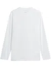Y-3 Relaxed Fit Long-sleeve Shirt In White