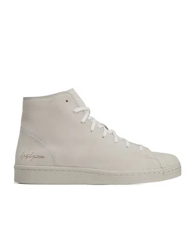 Y-3 Round-head High-top Casual Shoes In Nude