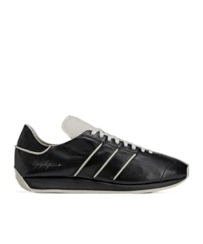 Y-3 Round-head Sneakers In Black