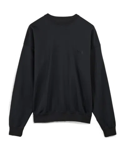 Y-3 Round-neck Sweater In Black