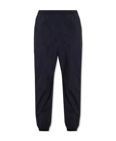 Y-3 Ruched Track Pants In Black