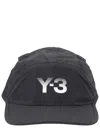Y-3 Run Hat With Logo In Black