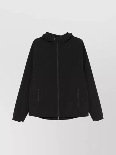 Y-3 RUN HOODED JACKET TULLE PANELS