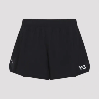 Y-3 Run Track Shorts With Logo In Black