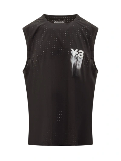 Y-3 Run Tank In Black