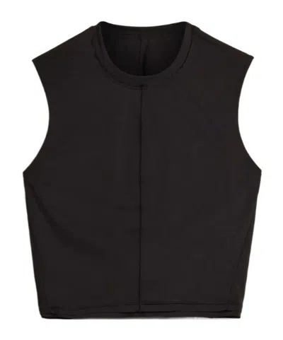 Y-3 Running Cropped Tank Top In Black