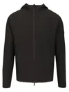 Y-3 Running Jacket Sweatshirts Black In Black