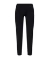 Y-3 Logo-embellished Performance Leggings In Black