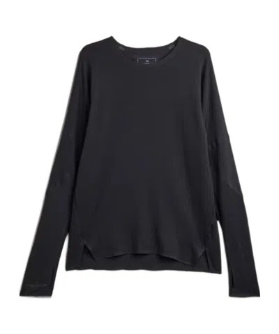 Y-3 Running Long Sleeve T-shirt In Black