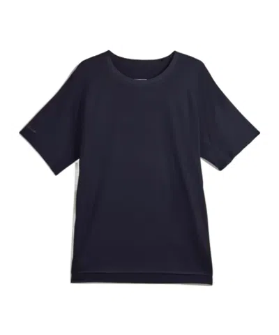 Y-3 Running Short Sleeve Tee In Black
