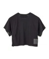 Y-3 Running Short Sleeve Tee In Black