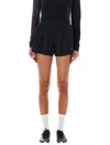 Y-3 Adidas Running Shorts In Black