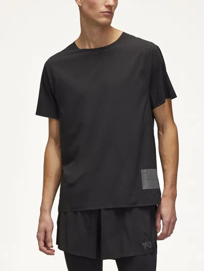 Y-3 Running T-shirt In Black