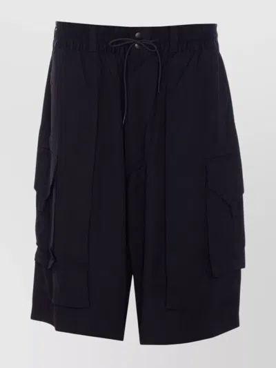 Y-3 Rytwill Cargo Shorts Elasticized Waist In Black