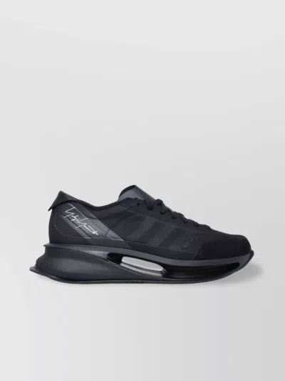 Y-3 's-gendo Run' Chunky Sole Low-top Sneakers In Black