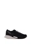 Y-3 S Gendo Run Sneakers In Black Suede And Fabric In Black Black Chapea