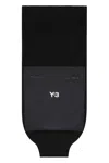 Y-3 Adidas Knitted Wool Scarf In Black