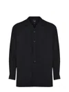 Y-3 Relaxed Fit Shirt With Functional Elements In Black